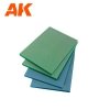 AK Interactive AK9327 SOFT AND SMOOTH SPONGE – SANDING PAD SET 4 UNITS